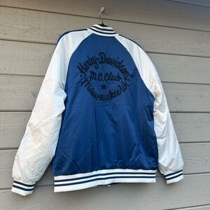 Harley Davidson Jacket Varsity Style Bomber Jacket